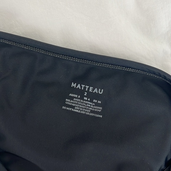 Matteau Black Ring Bikini Bottom - Picture 3 of 7